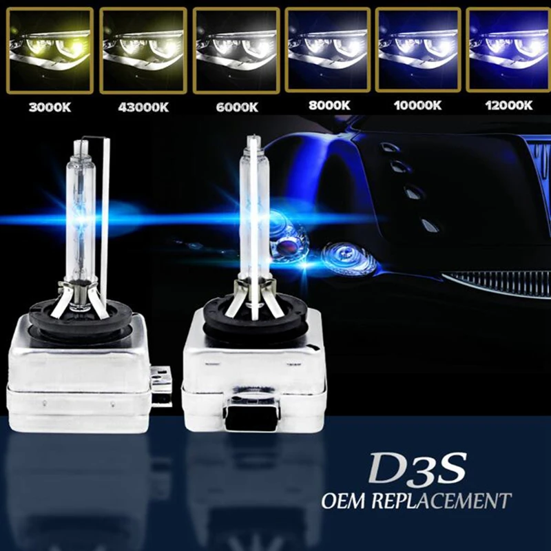 Новинка 2 шт. 35 Вт 55 Вт Xenon D3S HID 8000K 10000K 12000K Автомобильная ксеноновая лампа фара аксессуары для замены автомобиля
Новинка 2 шт. 35 Вт 55 Вт Xenon D3S HID 8000K 10000K 12000K Автомобильная ксеноновая лампа фара аксессуары для замены автомобиля