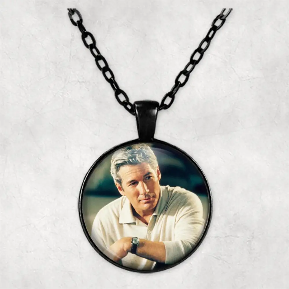 Персонализированное ожерелье с фото от Richard Gere ювелирные ожерелья подвески