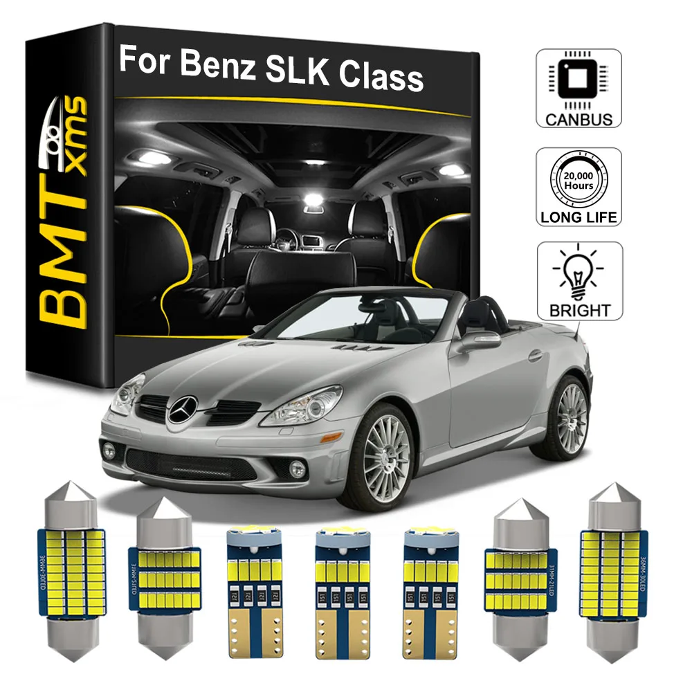 BMTxms 14Pcs Car LED Interior Light Lamp Canbus For Mercedes Benz SLK Class R171 SLK200 SLK280 SLK300 SLK350 SLK55 AMG 2004-2010
BMTxms 14Pcs Car LED Interior Light Lamp Canbus For Mercedes Benz SLK Class R171 SLK200 SLK280 SLK300 SLK350 SLK55 AMG 2004-2010