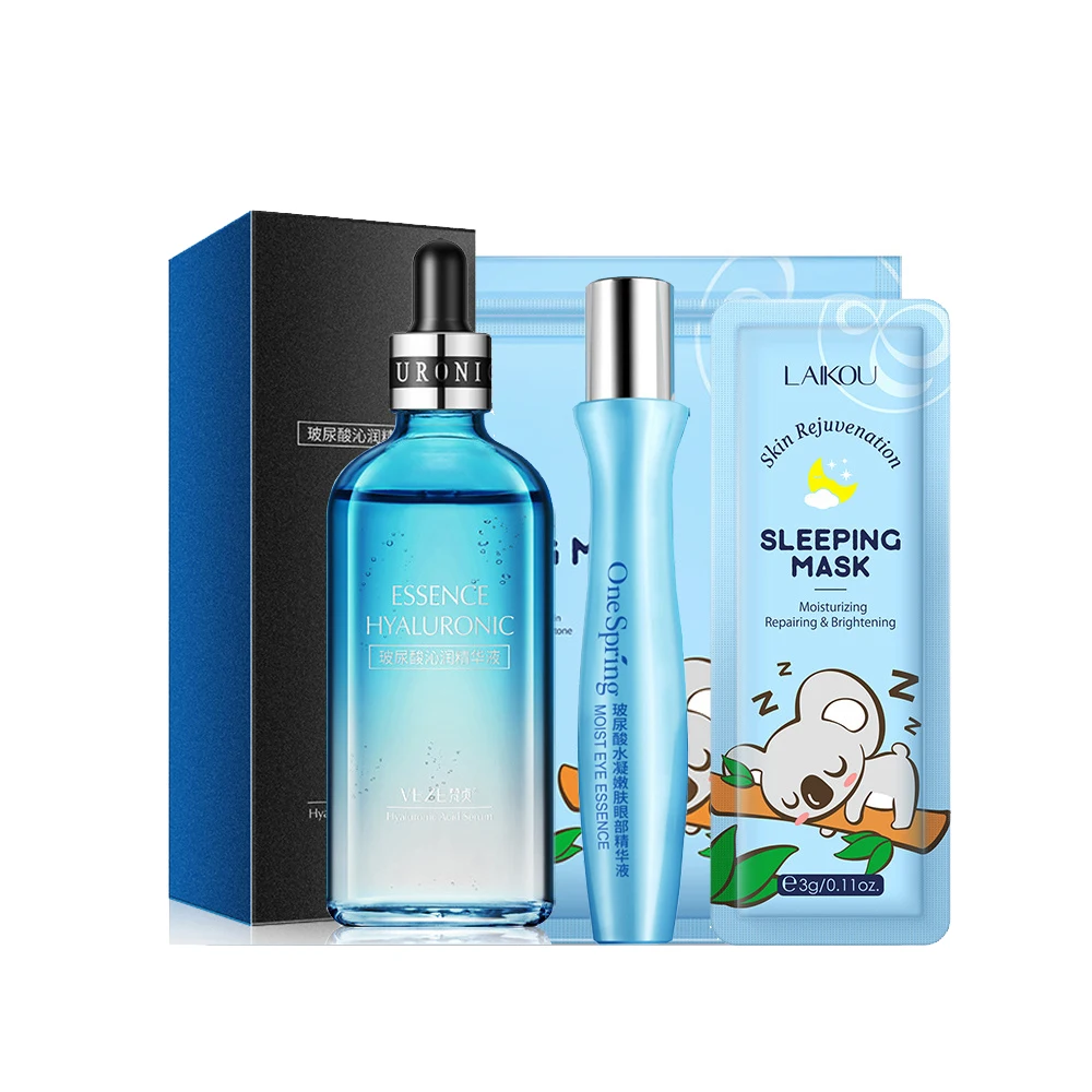 Skin Rejuvenation Hyaluronic Acid Moisturizing Serum Skin Care Set Repair Dry Skin Sleeping Masks Fade Eye Bags Eye Essence
Skin Rejuvenation Hyaluronic Acid Moisturizing Serum Skin Care Set Repair Dry Skin Sleeping Masks Fade Eye Bags Eye Essence