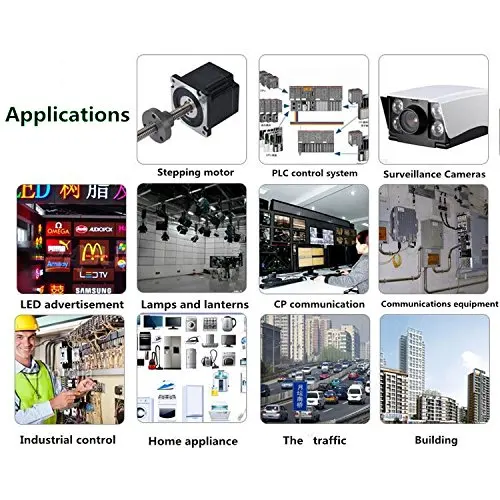 360W Switching Power Supply 24V 15A AC-DC Converter Transformer for 3D Printer,CCTV Surveillance LED Display Industrial Automati
360W Switching Power Supply 24V 15A AC-DC Converter Transformer for 3D Printer,CCTV Surveillance LED Display Industrial Automati