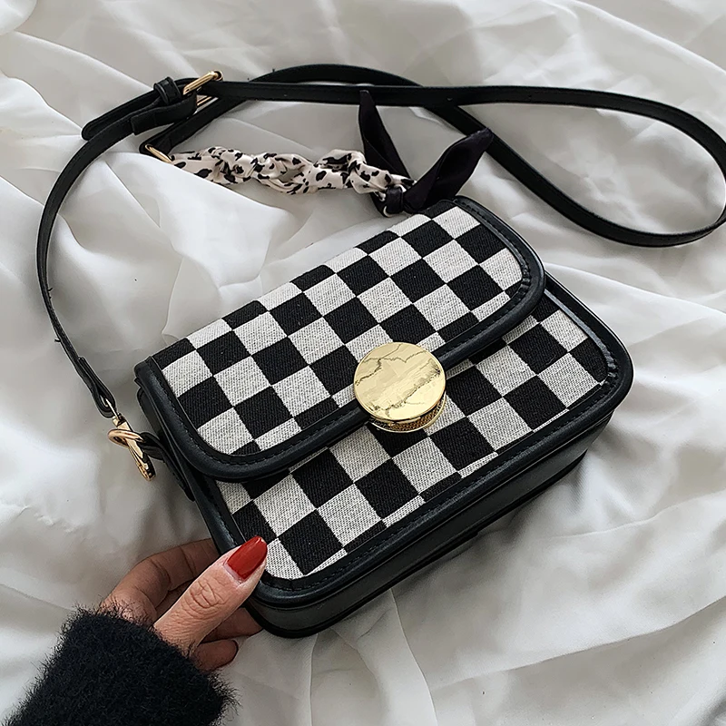 Autumn/winter Bags 2021 New Female Bag Ins Niche Checkerboard Messenger Bag Fashion Square Bag Shoulder Bag
Autumn/winter Bags 2021 New Female Bag Ins Niche Checkerboard Messenger Bag Fashion Square Bag Shoulder Bag