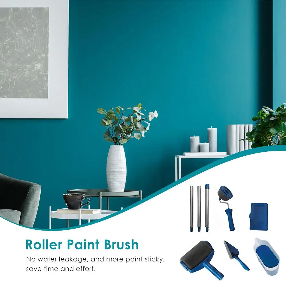 Multi-functional Paint Runner Roller Easy to Operate Painting Brush Tools Corner Brushes Set Household Wall DIY Tools
Multi-functional Paint Runner Roller Easy to Operate Painting Brush Tools Corner Brushes Set Household Wall DIY Tools