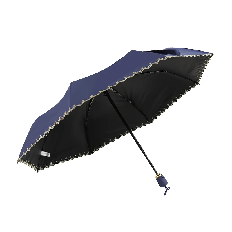Embroidery Flowers Automatic Rain Sun Umbrella For Women Portable Windproof Umbrellas For Female Black Coating UV Parasol 8 Ribs
Embroidery Flowers Automatic Rain Sun Umbrella For Women Portable Windproof Umbrellas For Female Black Coating UV Parasol 8 Ribs