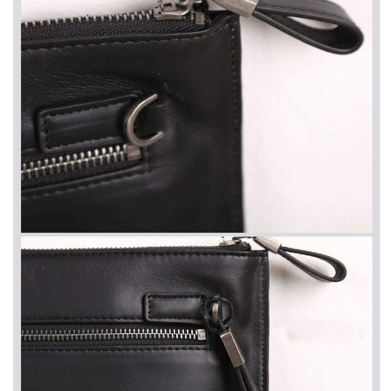 Clutch Bag First Layer Cow Leather Top-end Business Clutches Bag 100% Cowhide Satchel Casual Travel Small Hand Envelope Bags
Clutch Bag First Layer Cow Leather Top-end Business Clutches Bag 100% Cowhide Satchel Casual Travel Small Hand Envelope Bags