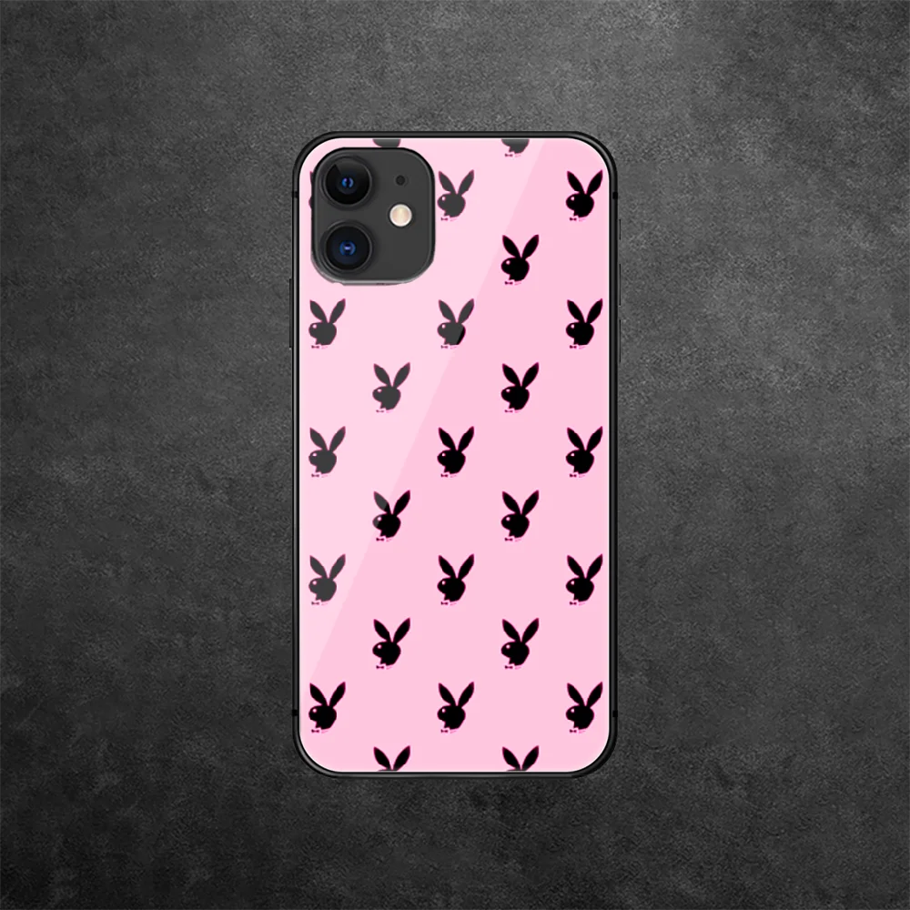 Rabbit Brand Playboy Tempered Glass Phone Case Cover For IPhone 5 5S 6 6S 7 Plus X Xs Xr Se 2020 11 12 Pro Max Mini Black
Rabbit Brand Playboy Tempered Glass Phone Case Cover For IPhone 5 5S 6 6S 7 Plus X Xs Xr Se 2020 11 12 Pro Max Mini Black