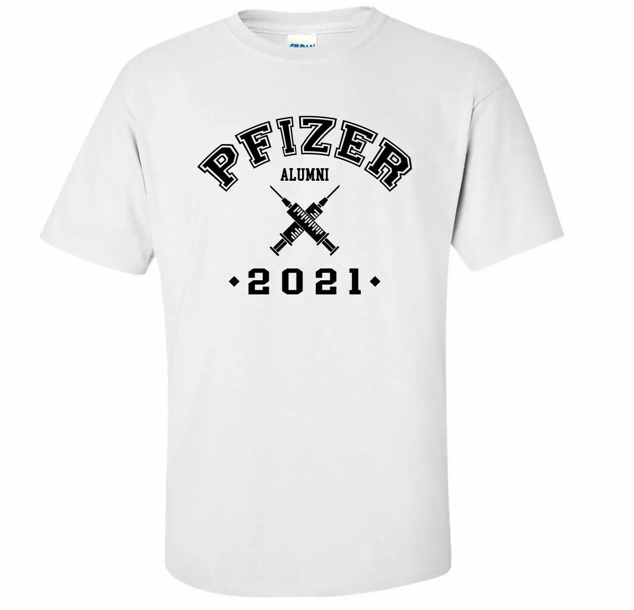 Футболка Pfizer Alumni класс вакцины 2021|Мужские футболки| |