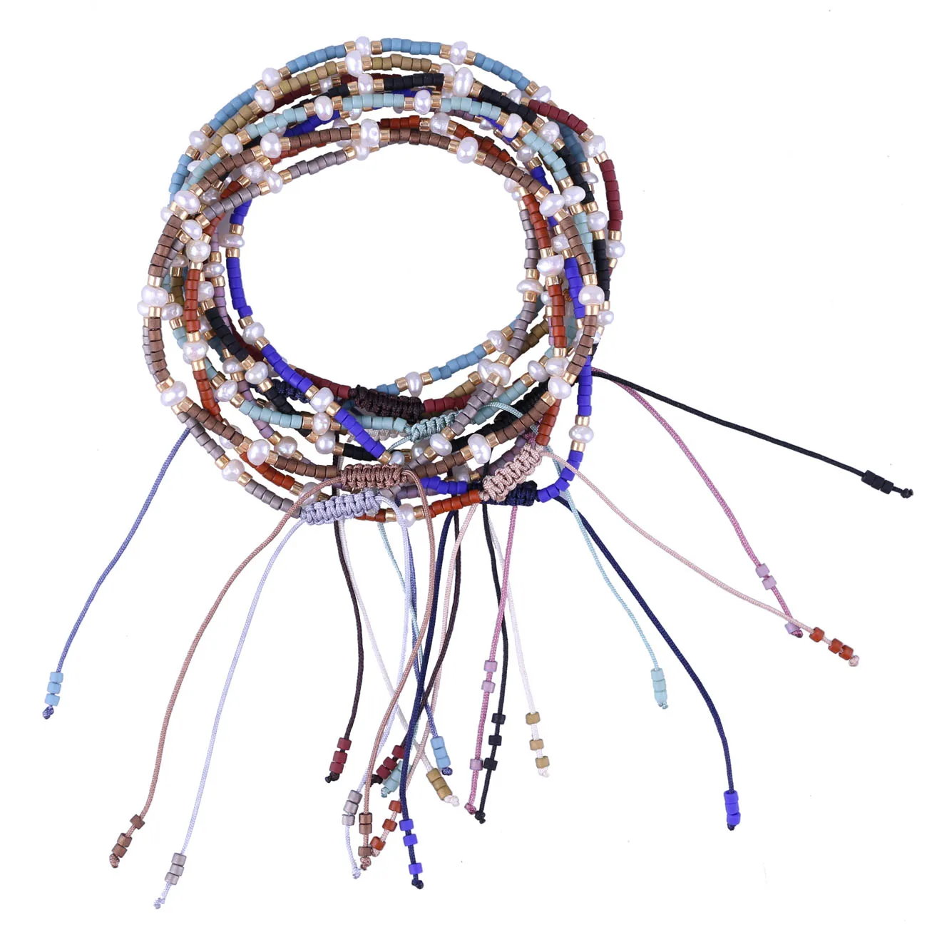 KELITCH 10 Pcs/Set Small Pearl Bracelet Miyuki Handmade Colorful Seed Beaded Cuff Bracelets Adjustable Charm Jewelry
KELITCH 10 Pcs/Set Small Pearl Bracelet Miyuki Handmade Colorful Seed Beaded Cuff Bracelets Adjustable Charm Jewelry