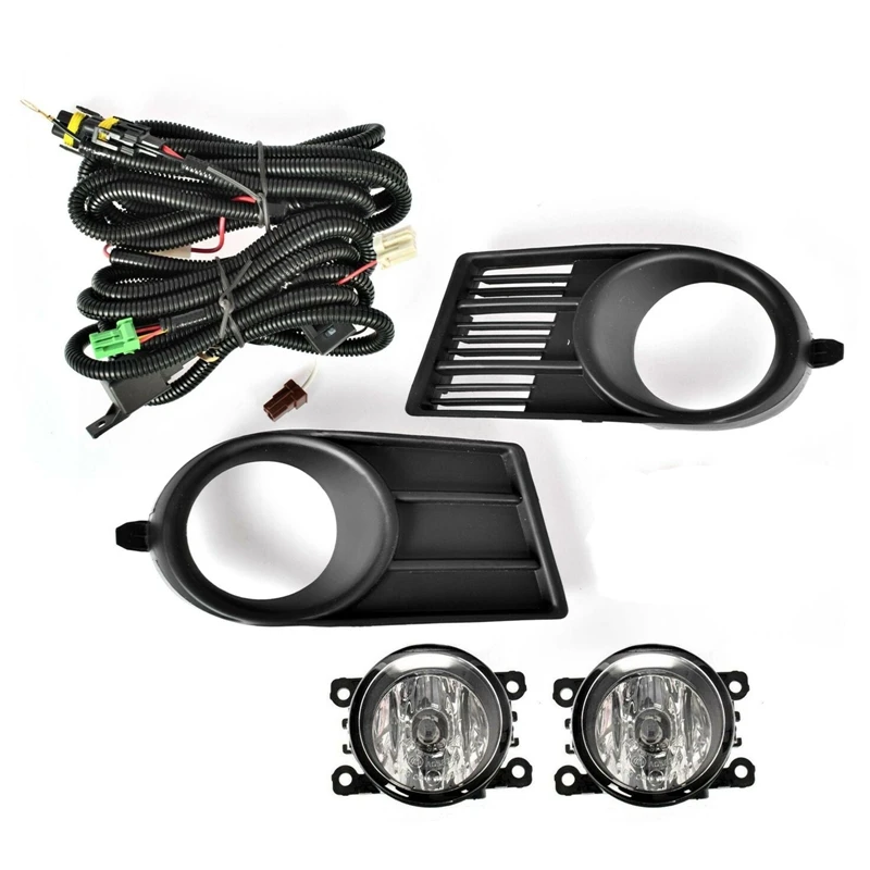 Front Bumper Fog Lights Fog Lamp Cover with Bulb H11 Switch Wire Bezel for Suzuki Swift 2006 2007 2008 2009 2010
Front Bumper Fog Lights Fog Lamp Cover with Bulb H11 Switch Wire Bezel for Suzuki Swift 2006 2007 2008 2009 2010