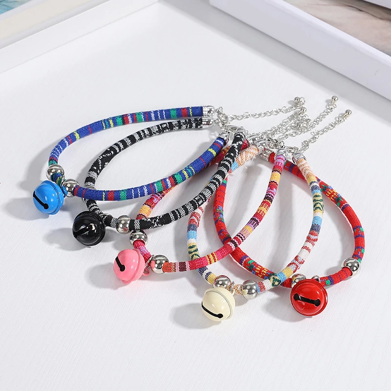 Colorful Pet Supplies Cat Collar Cat Necklace And Cat Paw Print Adjustable Collar Bell Positioning Footprint Pet Collar Dropship 
Colorful Pet Supplies Cat Collar Cat Necklace And Cat Paw Print Adjustable Collar Bell Positioning Footprint Pet Collar Dropship