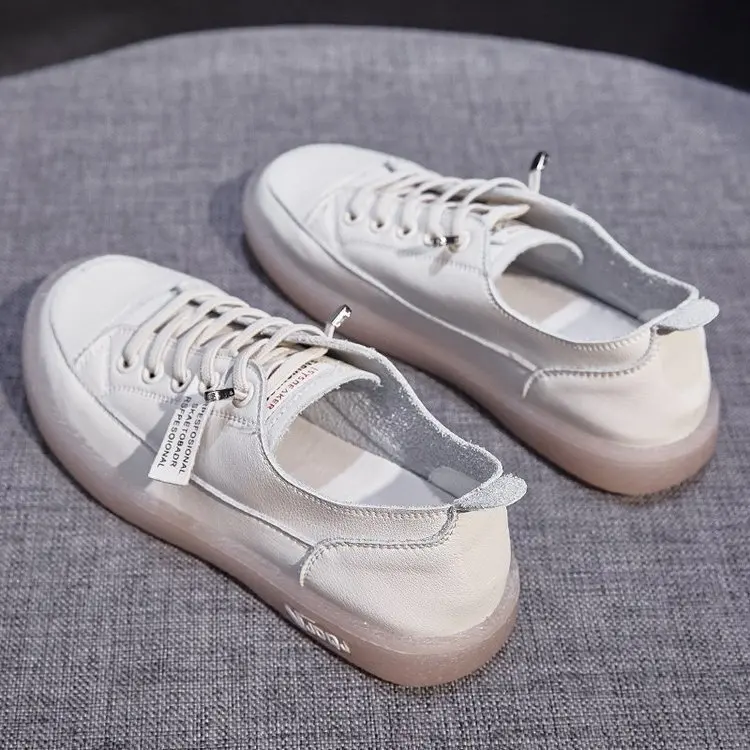 Little White Shoes Women 2021 New Fashion Casual Flat Shoes Korean Style Lace Round Toe Women's Shoes
Little White Shoes Women 2021 New Fashion Casual Flat Shoes Korean Style Lace Round Toe Women's Shoes