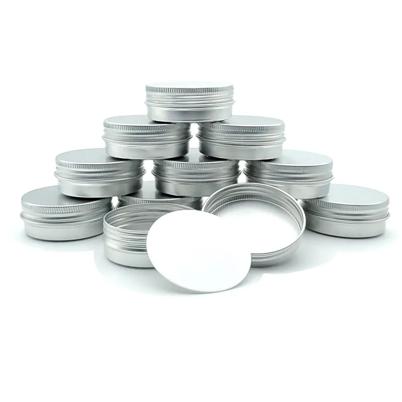 10pcs Cream Can Aluminum Box 30g Aluminum Tin Can, Lipstick Container, Empty Candle Can, Metal Cosmetic Container
10pcs Cream Can Aluminum Box 30g Aluminum Tin Can, Lipstick Container, Empty Candle Can, Metal Cosmetic Container