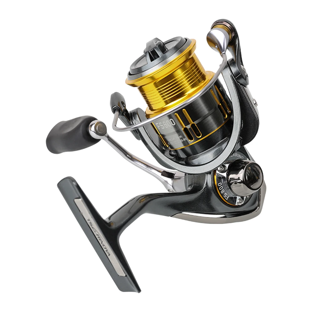 TSURINOYA FS800/1000 Spinning Reel Stainless Shallow Spool Ultra-Light Baits Fishing Coil 10BB 5.2:1 For Trout Ajing Reels Peche
TSURINOYA FS800/1000 Spinning Reel Stainless Shallow Spool Ultra-Light Baits Fishing Coil 10BB 5.2:1 For Trout Ajing Reels Peche