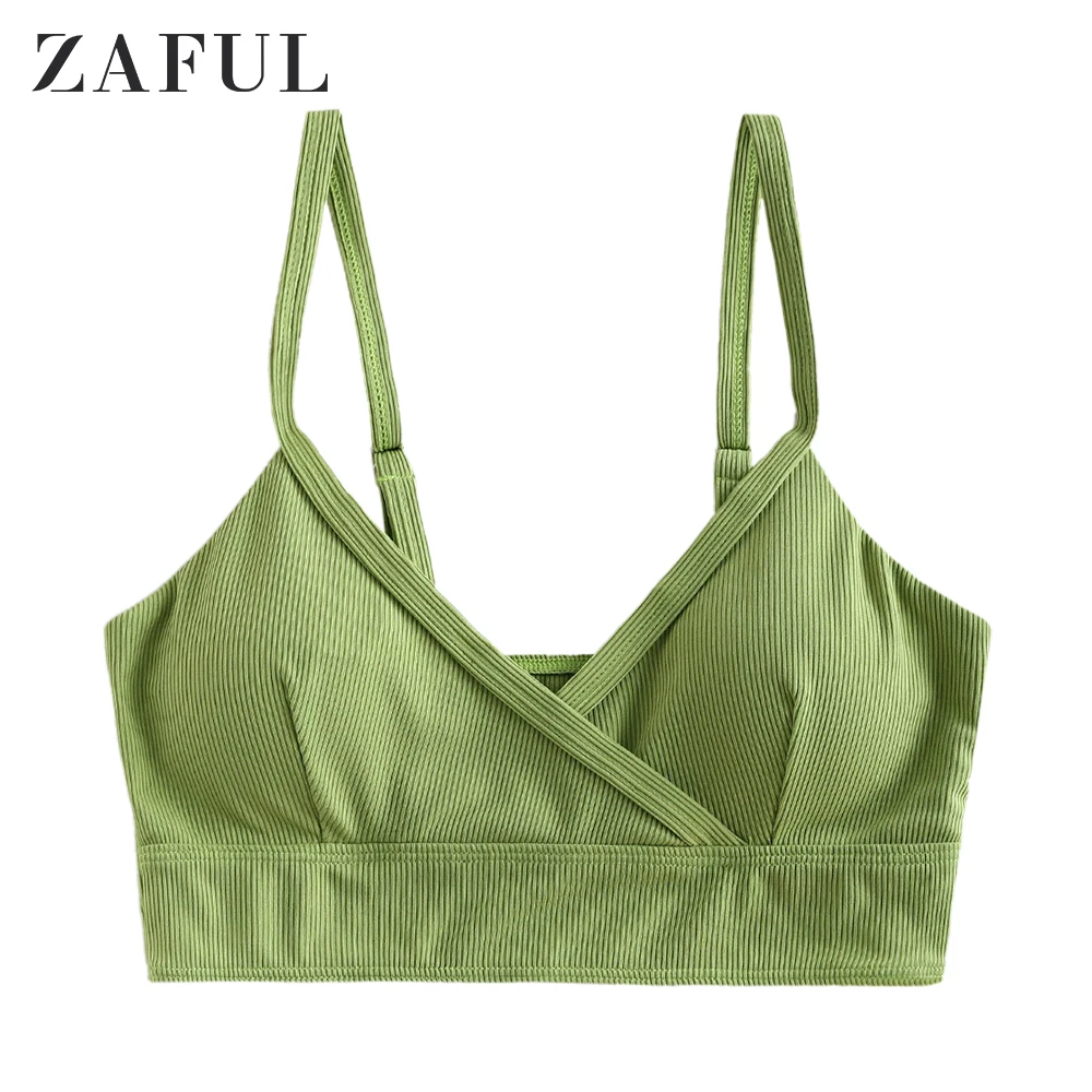 Женский топ-бикини в рубчик 
Женский топ-бикини в рубчик