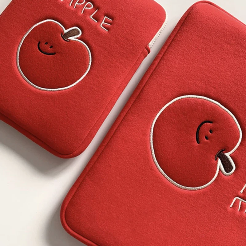 Cute Apple Embroidered Cotton Ipad Tablet Bag Case for Ipad 11 13 15 Inch Bag Pouch Cover Zipper Handbag Sleeve for Apple Ipad
Cute Apple Embroidered Cotton Ipad Tablet Bag Case for Ipad 11 13 15 Inch Bag Pouch Cover Zipper Handbag Sleeve for Apple Ipad