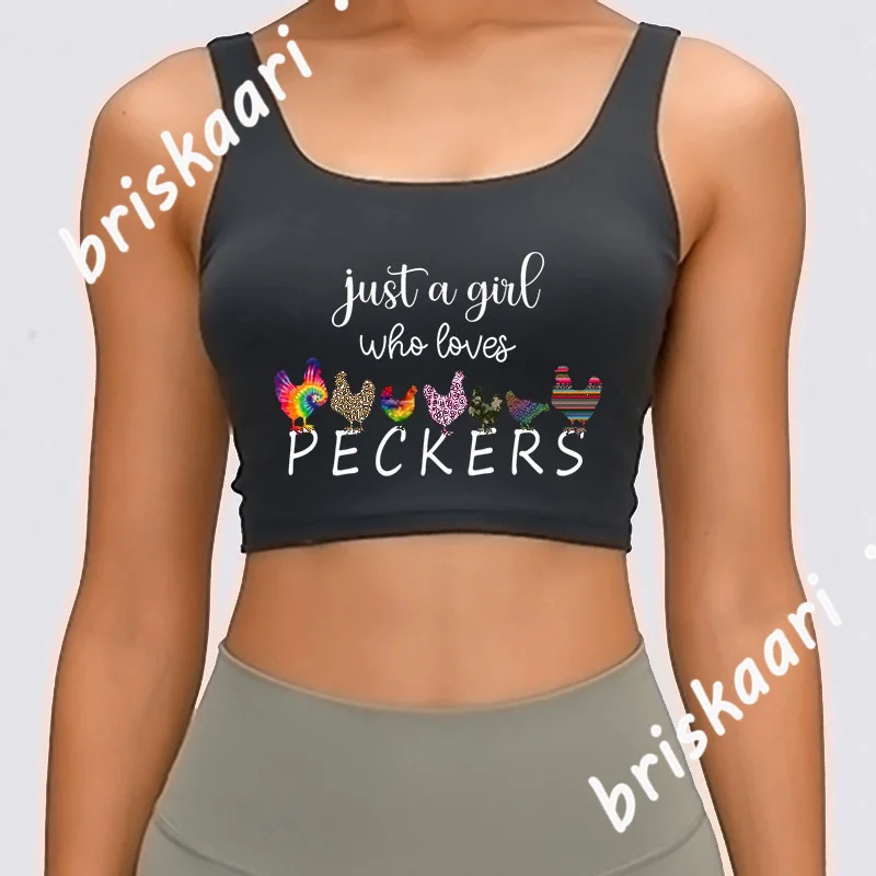 Just A Girl Who Loves Peckers Tank Top Spring Outfit Print Round Neck New Style Gift Original Top Vest
Just A Girl Who Loves Peckers Tank Top Spring Outfit Print Round Neck New Style Gift Original Top Vest