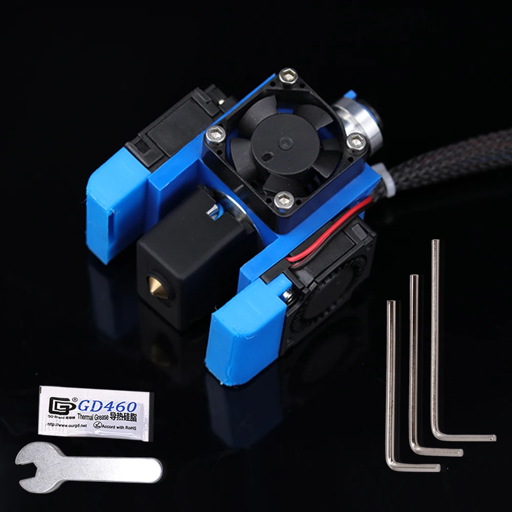 High Quality All Metal 3d V6 J-head Volcano Hotend Bowden Extruder Kit with Cooling Fan Bracket Block 1.75 nozzle 3D Printers
High Quality All Metal 3d V6 J-head Volcano Hotend Bowden Extruder Kit with Cooling Fan Bracket Block 1.75 nozzle 3D Printers