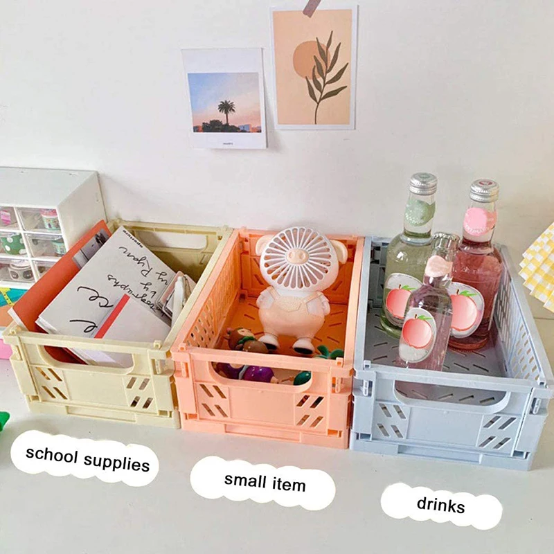 1PC Household Storage Box Collapsible Plastic Basket Container Home Office Pencil Cases Sundries Cosmetic Toy Desktop Holder 50
1PC Household Storage Box Collapsible Plastic Basket Container Home Office Pencil Cases Sundries Cosmetic Toy Desktop Holder 50