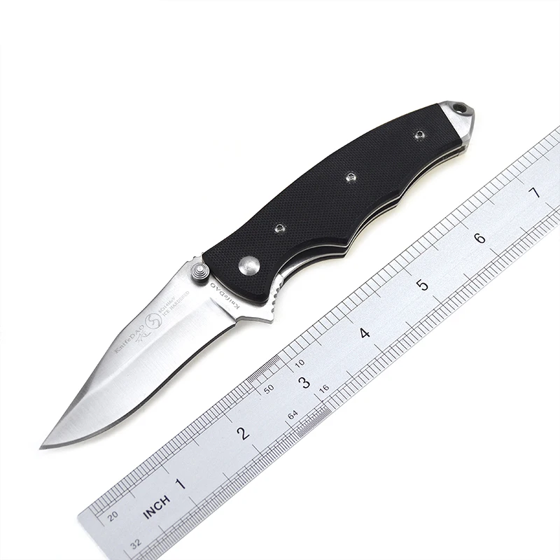 Tekut Knifedao Medium Shark LK9005C Folding Fruit Knife with 8Cr14MoV Blade and G10 Handle Outdoor Camping Hunting Knives
Tekut Knifedao Medium Shark LK9005C Folding Fruit Knife with 8Cr14MoV Blade and G10 Handle Outdoor Camping Hunting Knives