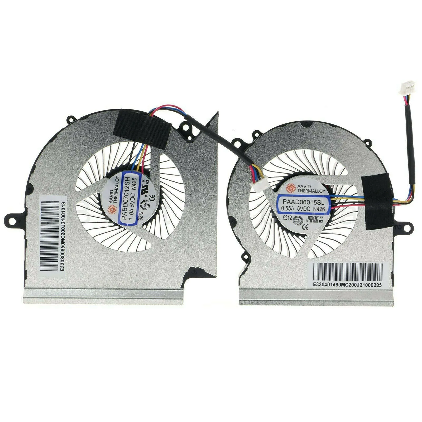 Новый вентилятор охлаждения ЦП + ГП для MSI GE65 Raider GL65 GP65 WE65 9TI 9TJ Leopard стандарта
Новый вентилятор охлаждения ЦП + ГП для MSI GE65 Raider GL65 GP65 WE65 9TI 9TJ Leopard стандарта