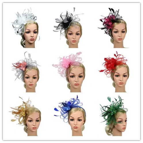 Feather Satin Cloth Hair Pins Wedding Party Bridal Tiara Women Fascinators Clip Banquet Ladies Hair Clips Head Band
Feather Satin Cloth Hair Pins Wedding Party Bridal Tiara Women Fascinators Clip Banquet Ladies Hair Clips Head Band