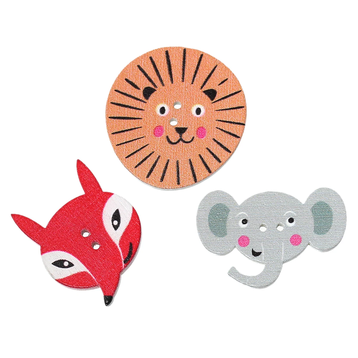 Cute Wood Sewing Buttons Scrapbooking At Random Animal 2 Holes DIY Embellishment Decorative Button Apparel Sewing Accessories
Cute Wood Sewing Buttons Scrapbooking At Random Animal 2 Holes DIY Embellishment Decorative Button Apparel Sewing Accessories