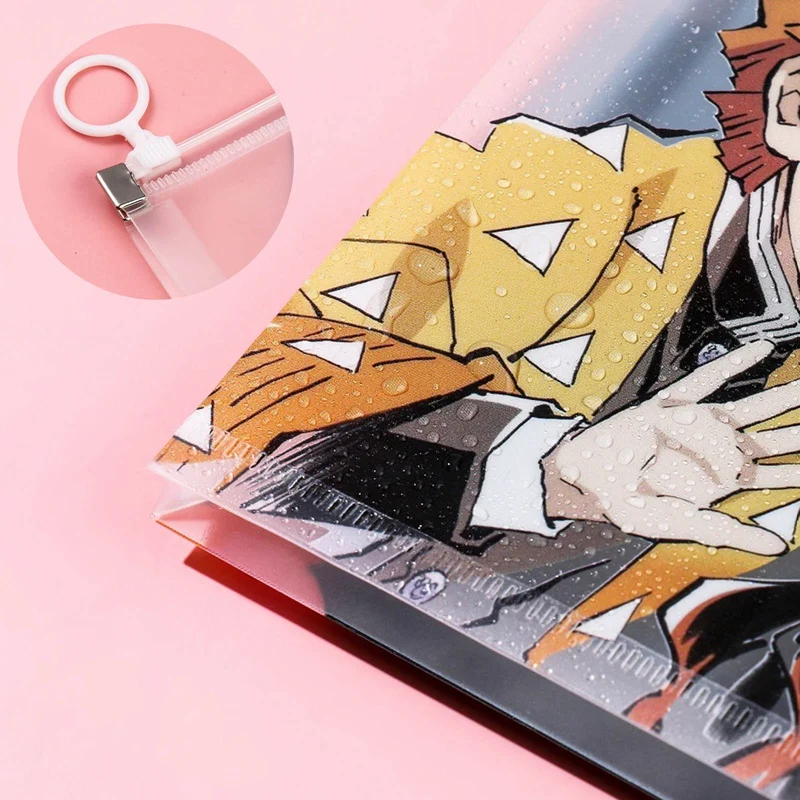 Anime Demon Slayer: Kimetsu no Yaiba File Bag Transparent Comic Figures Tanjirou Nezuko Folder Zipper Document Organizer A4
Anime Demon Slayer: Kimetsu no Yaiba File Bag Transparent Comic Figures Tanjirou Nezuko Folder Zipper Document Organizer A4