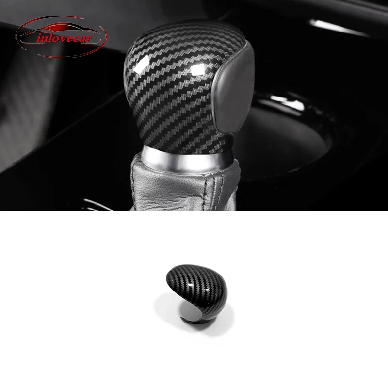 ABS Carbon Car Gear Head Shift Knob Protection Cover Trim for Toyota C-HR CHR 2016-2020 AT Gear Head Shift Collars Accessories
ABS Carbon Car Gear Head Shift Knob Protection Cover Trim for Toyota C-HR CHR 2016-2020 AT Gear Head Shift Collars Accessories