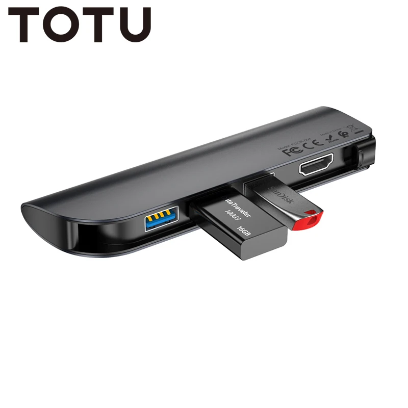 Док станция для ноутбука 4 в 1 Тип C USB HUB адаптер док подзарядки телефона с
