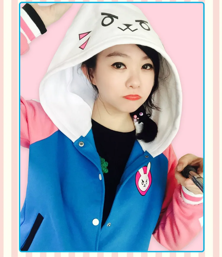 Hoodies Sweatshirts Game Overwatch Dva Cosplay Costume Anime DVA Suit Animation Jacket Cap Zipper Women DVA Hoodies Sweatshirts
Hoodies Sweatshirts Game Overwatch Dva Cosplay Costume Anime DVA Suit Animation Jacket Cap Zipper Women DVA Hoodies Sweatshirts