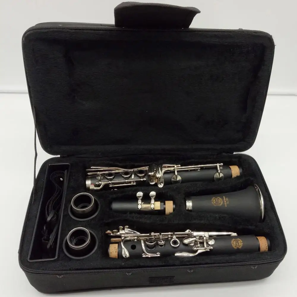 Brand MFC Professional Bb Clarinet SL-701 Bakelite Clarinets Musical Instruments Nickel Silver Key With Case Mouthpiece
Brand MFC Professional Bb Clarinet SL-701 Bakelite Clarinets Musical Instruments Nickel Silver Key With Case Mouthpiece