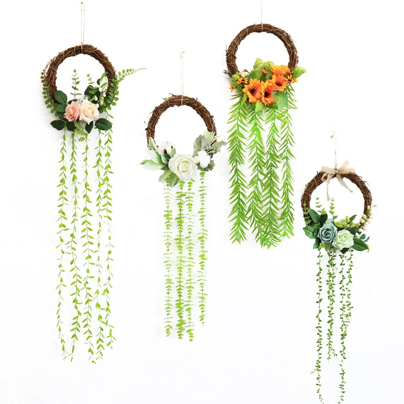 Nordic Simulation Plant Wall Rattan Decoration Creative Ornaments Ins Pendant Wall Decoration Aesthetic Room Decor Wind Chimes
Nordic Simulation Plant Wall Rattan Decoration Creative Ornaments Ins Pendant Wall Decoration Aesthetic Room Decor Wind Chimes
