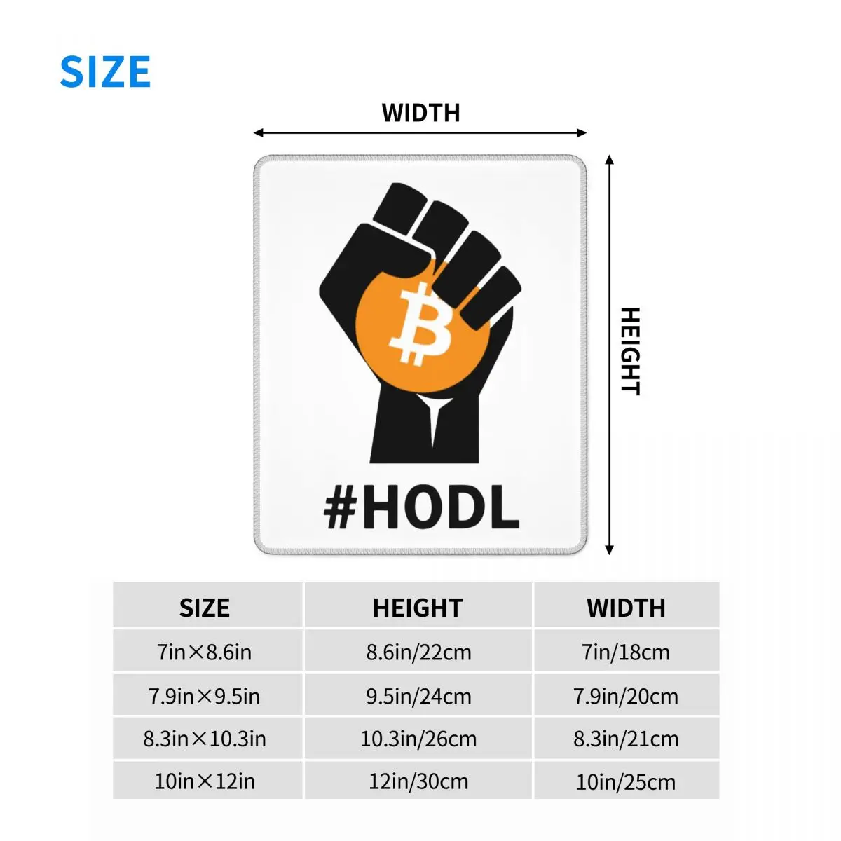 HODL Bitcoin BTC Rights Gaming Mouse Pad SHIB Doge Crypto Coin Cryptocurrency Mat Pads Rubber Computer Keyboard Desk Pad
HODL Bitcoin BTC Rights Gaming Mouse Pad SHIB Doge Crypto Coin Cryptocurrency Mat Pads Rubber Computer Keyboard Desk Pad