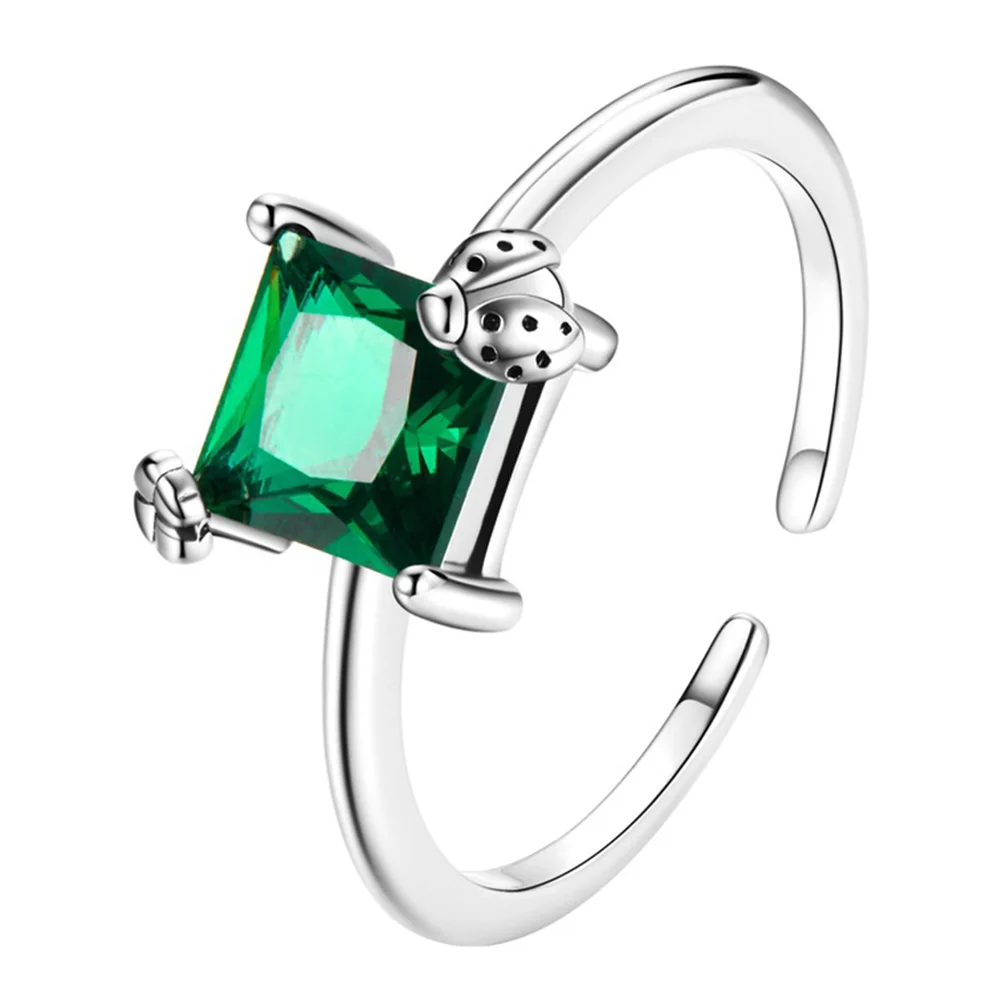 Crystal Opening Finger Ring Ladybug Charm Knuckle Ring Rhinestone Finger Jewelry 
Crystal Opening Finger Ring Ladybug Charm Knuckle Ring Rhinestone Finger Jewelry