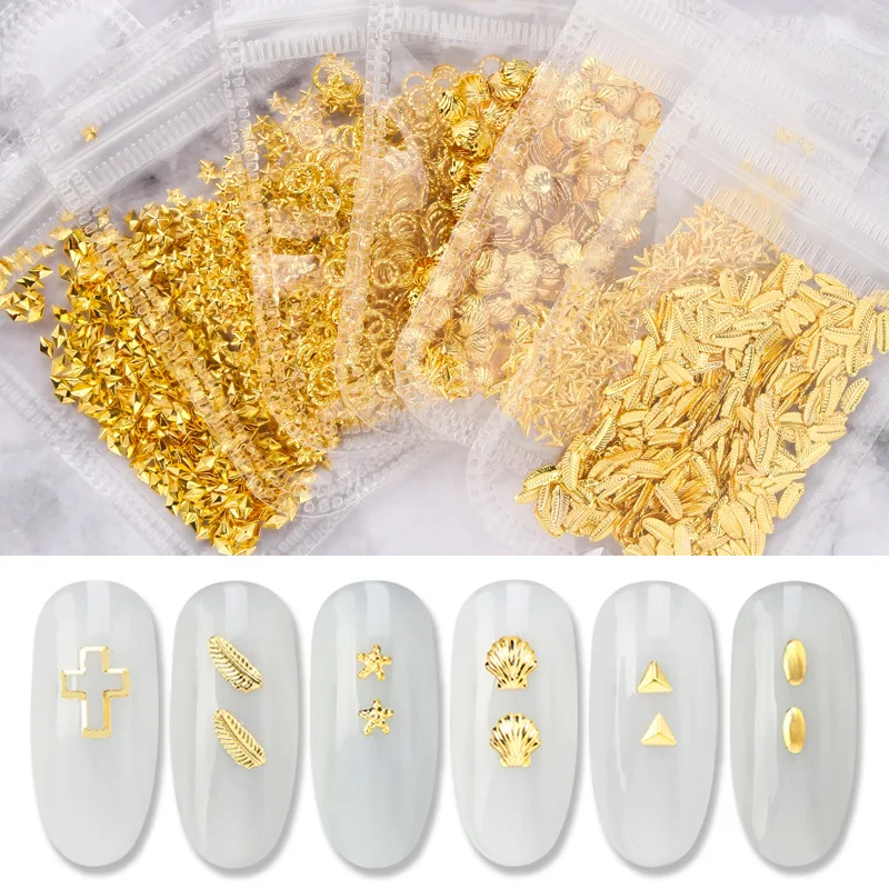 200/500pcs 3D Various Geometric Moon Star Feather Studs Frame Sequins Metal Nail Art Rivets Decorations Manicure Accessories Set
200/500pcs 3D Various Geometric Moon Star Feather Studs Frame Sequins Metal Nail Art Rivets Decorations Manicure Accessories Set