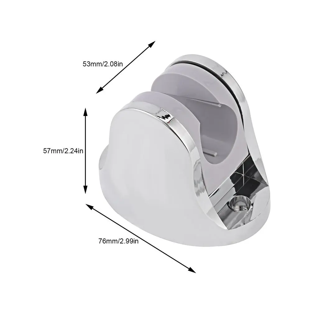 Handheld Shower Spray Head Holder Bracket Bathroom Wall Mount Silver Plastic Adjustable Cradle Bathroom Shower Bracket
Handheld Shower Spray Head Holder Bracket Bathroom Wall Mount Silver Plastic Adjustable Cradle Bathroom Shower Bracket