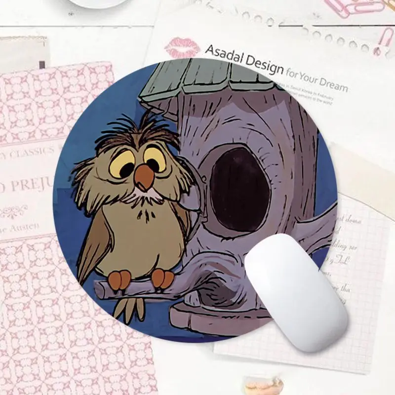 Fashion Disney The Sword in The Stone Owl gamer play mats round gaming Mousepad Anti-Slip Laptop PC Mice Pad Mat gaming Mousepad
Fashion Disney The Sword in The Stone Owl gamer play mats round gaming Mousepad Anti-Slip Laptop PC Mice Pad Mat gaming Mousepad