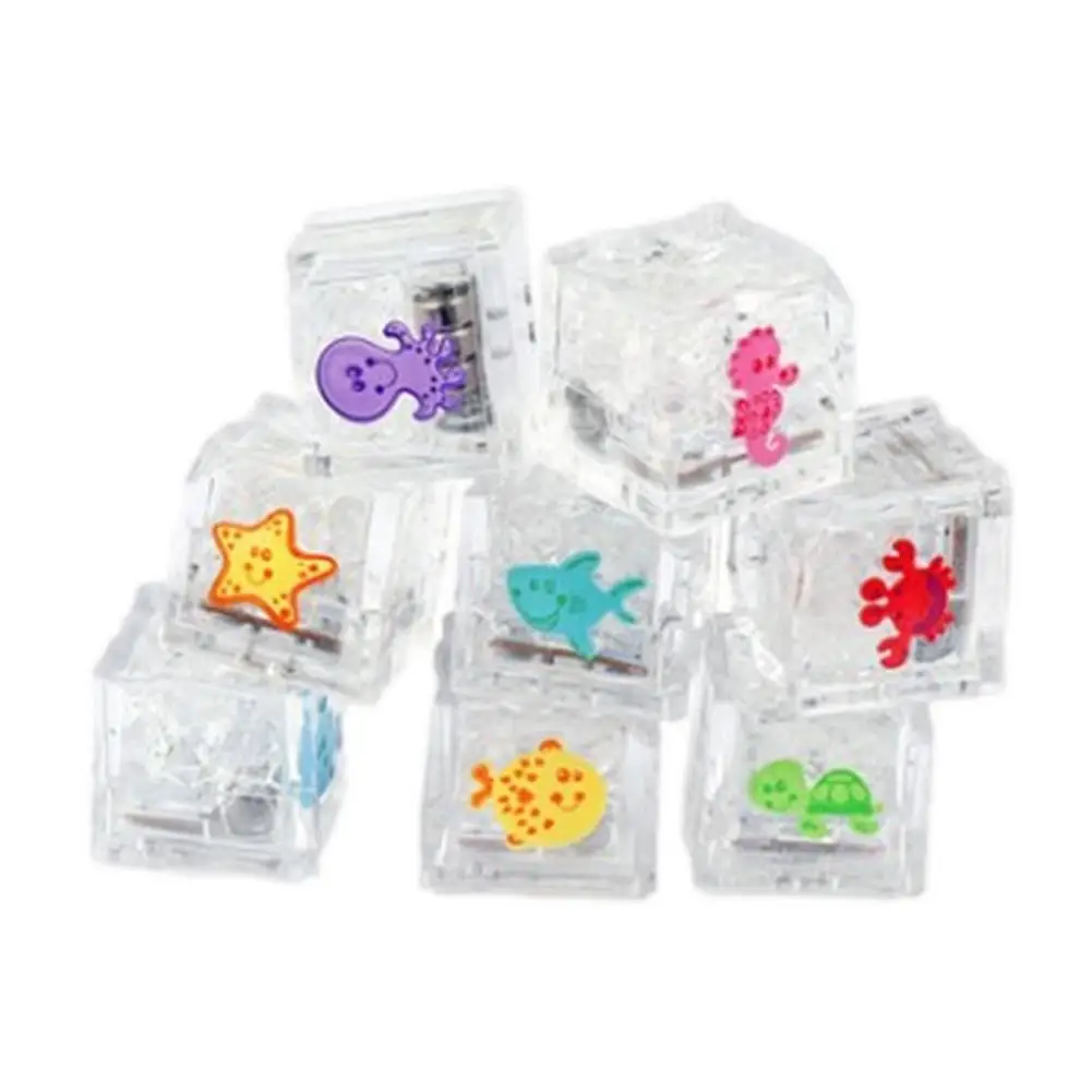Bath Toys for Baby Lit Ice Cubes Flashing Led Colorful Lights Kids Waterproof Flashing Bath Tub Toys Shower Party Nightlight
Bath Toys for Baby Lit Ice Cubes Flashing Led Colorful Lights Kids Waterproof Flashing Bath Tub Toys Shower Party Nightlight