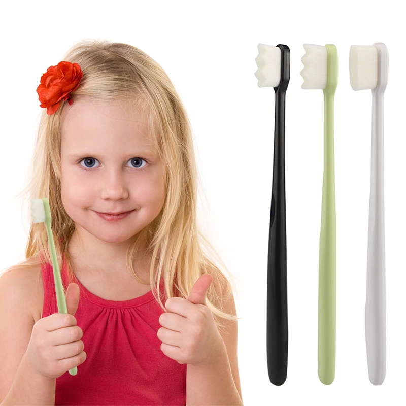1PC Ultra-fine Soft Toothbrush Million Nano Bristle Adult Manual Tooth Brush Teeth Deep Cleaning Portable Travel Oral Care Brush
1PC Ultra-fine Soft Toothbrush Million Nano Bristle Adult Manual Tooth Brush Teeth Deep Cleaning Portable Travel Oral Care Brush