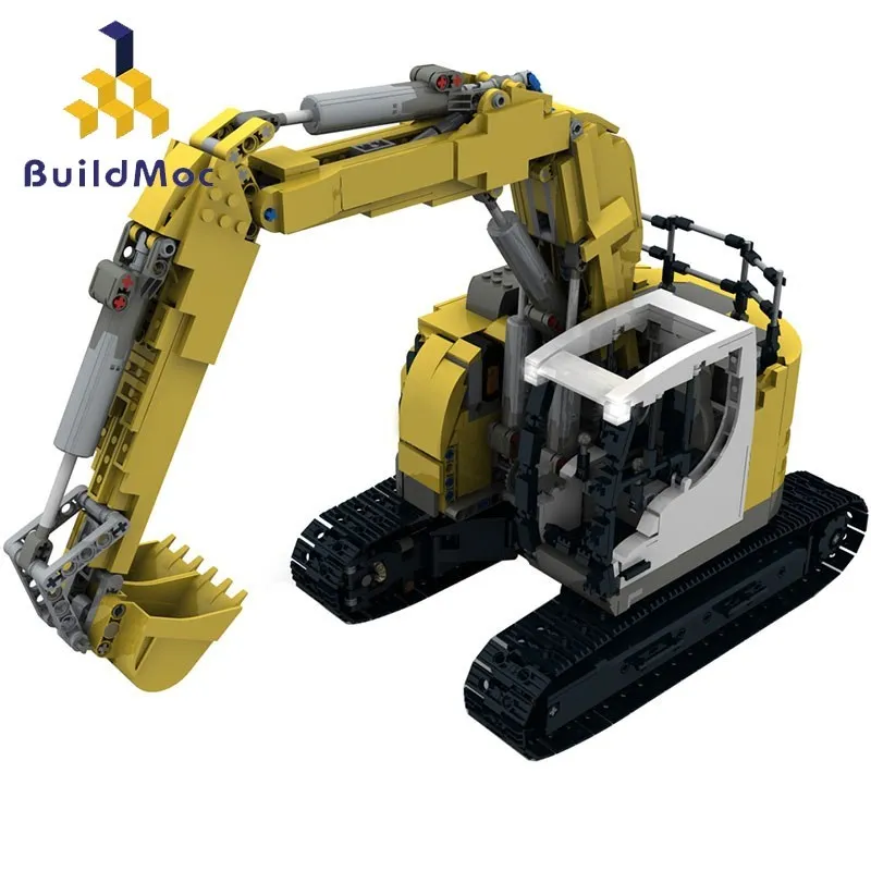 BuildMoc City Technical Car Engineering Building Blocks RC Compact Excuvator модель кирпича игрушки для Chrildren подарки для детей
BuildMoc City Technical Car Engineering Building Blocks RC Compact Excuvator модель кирпича игрушки для Chrildren подарки для детей