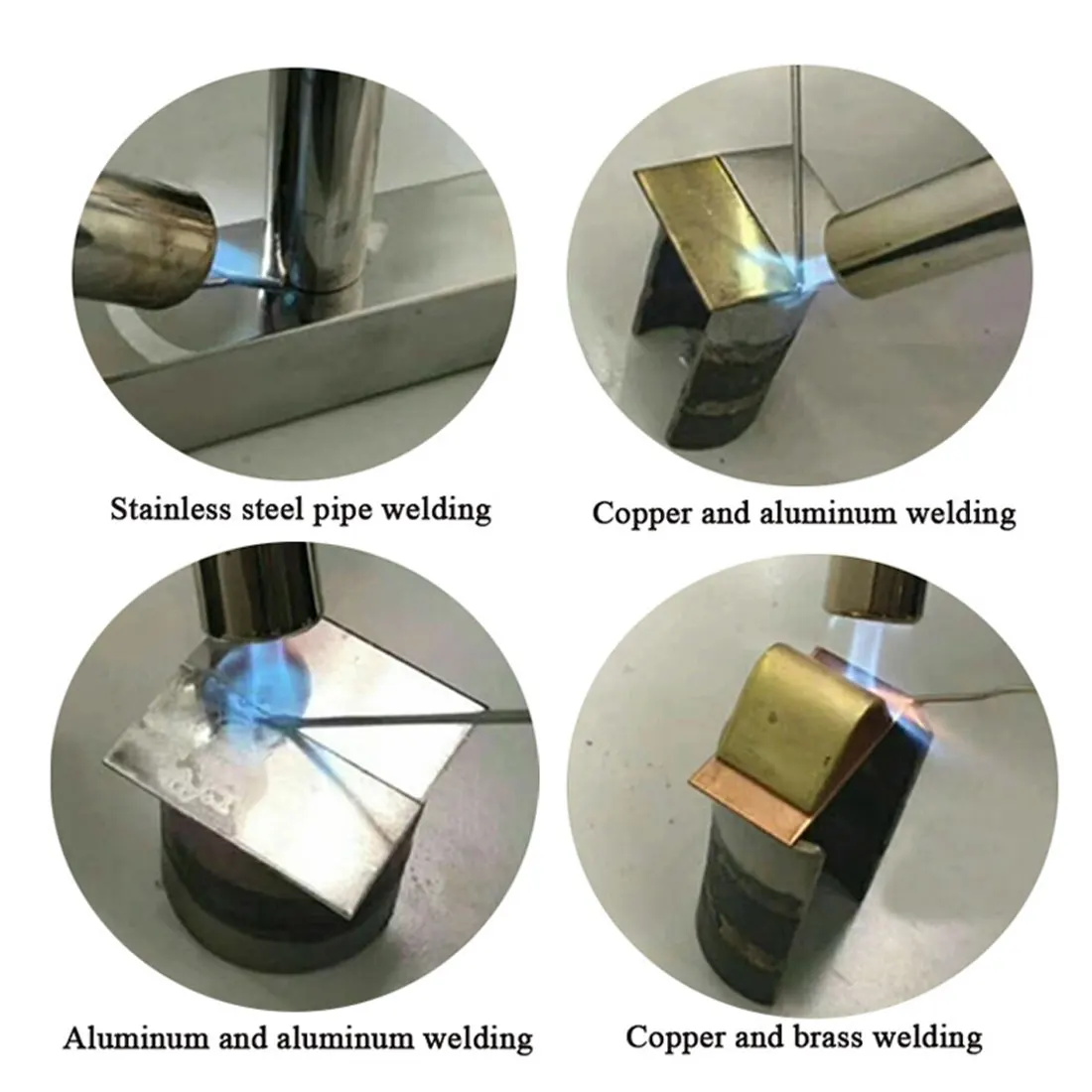 Copper Aluminum Brass Brazing Welding Rods Fux-cored Electrodes Welding Wire for Steel Aluminum Copper Iron Air Condition Weld
Copper Aluminum Brass Brazing Welding Rods Fux-cored Electrodes Welding Wire for Steel Aluminum Copper Iron Air Condition Weld