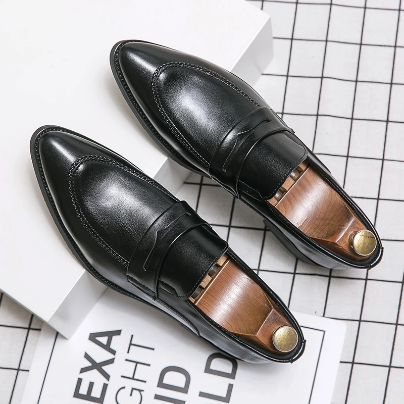 

Sapato De Couro Masculino Casual Leather Man Shoe Shoes For Men Dress Zapatos De Cuero Hombre Formal Lether Fashion Shose Male