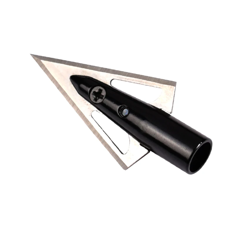 6Pcs Broadheads 125 Grain Aluminum Arrowhead 8mm in Black For Fiberglass Arrow Carbon Arrow Shooting Hunting outdoor sport
6Pcs Broadheads 125 Grain Aluminum Arrowhead 8mm in Black For Fiberglass Arrow Carbon Arrow Shooting Hunting outdoor sport