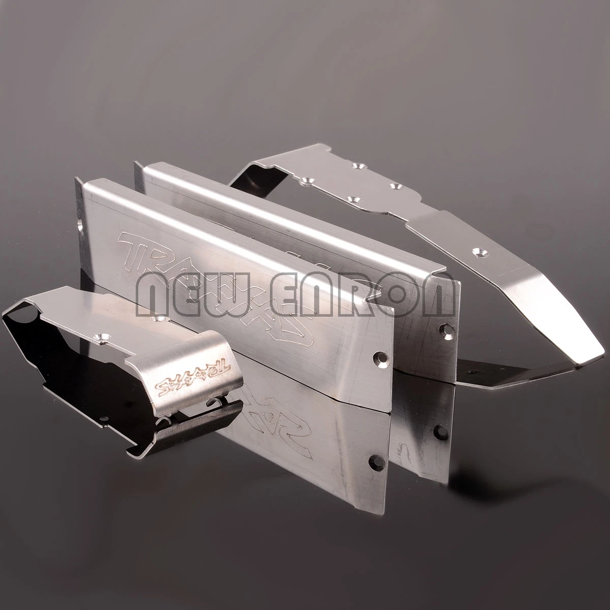 NEW ENRON 1Set 1:10 Stainless Steel Chassis Armor Front Rear Skid Body Plate Fully Protector FOR RC Car 1/10 TRAXXAS REVO SUMMIT
NEW ENRON 1Set 1:10 Stainless Steel Chassis Armor Front Rear Skid Body Plate Fully Protector FOR RC Car 1/10 TRAXXAS REVO SUMMIT