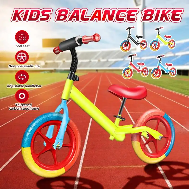 12Inch Balance Bike Ultralight Kids Riding Bicycle 2-6 Years Kids Learn to Ride Sports Balance Bike Sport Child Bike No Pedal
12Inch Balance Bike Ultralight Kids Riding Bicycle 2-6 Years Kids Learn to Ride Sports Balance Bike Sport Child Bike No Pedal