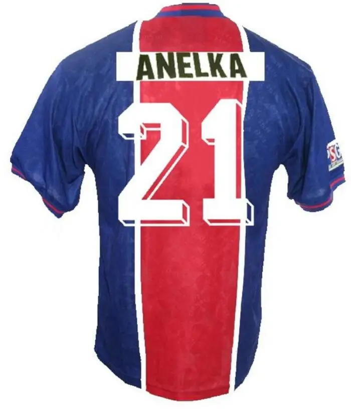 Retro 1995/96 Djorkaeff Ra Loko Roche Vintage Jersey Classic Shi
Retro 1995/96 Djorkaeff Ra Loko Roche Vintage Jersey Classic Shi