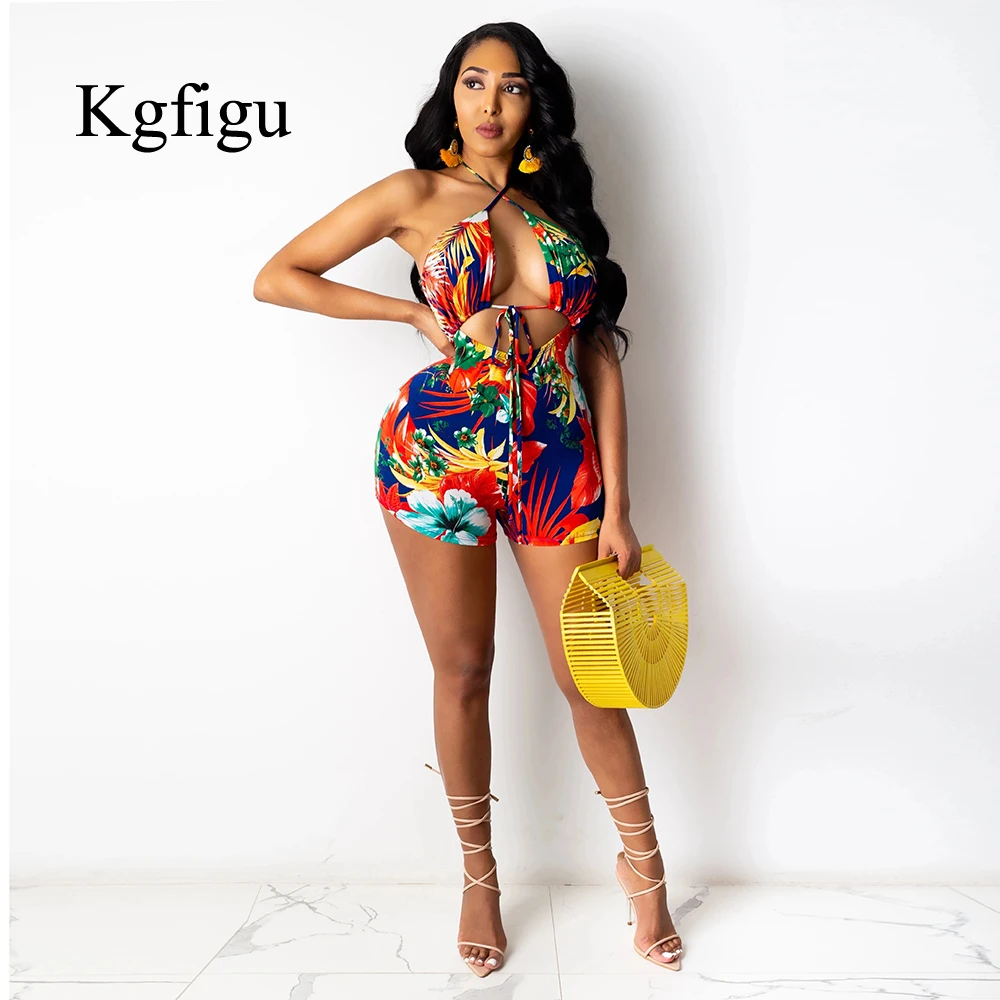 KGFIGU Print Summer Holiday Jumpsuits Women Sexy Backless Stretchy Outfits Lady Casual Soft Clothing Cute Rompers Boho Playsuits
KGFIGU Print Summer Holiday Jumpsuits Women Sexy Backless Stretchy Outfits Lady Casual Soft Clothing Cute Rompers Boho Playsuits