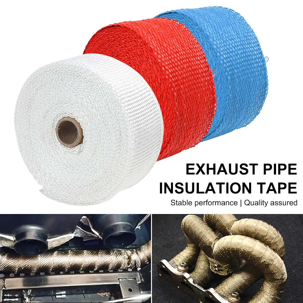 5cm*5m Fiber Glass Exhaust Heat Wrap Manifold Header Pipe Thermal Insulation Tape For Motocycle ATV With 4 Stainless Steel Ties
5cm*5m Fiber Glass Exhaust Heat Wrap Manifold Header Pipe Thermal Insulation Tape For Motocycle ATV With 4 Stainless Steel Ties