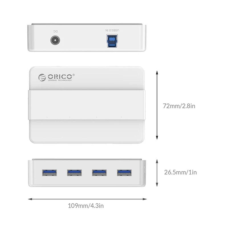Computer USB Universal Splitter With Power Supply High-Speed 4 Ports USB 3.0 HUB
Computer USB Universal Splitter With Power Supply High-Speed 4 Ports USB 3.0 HUB