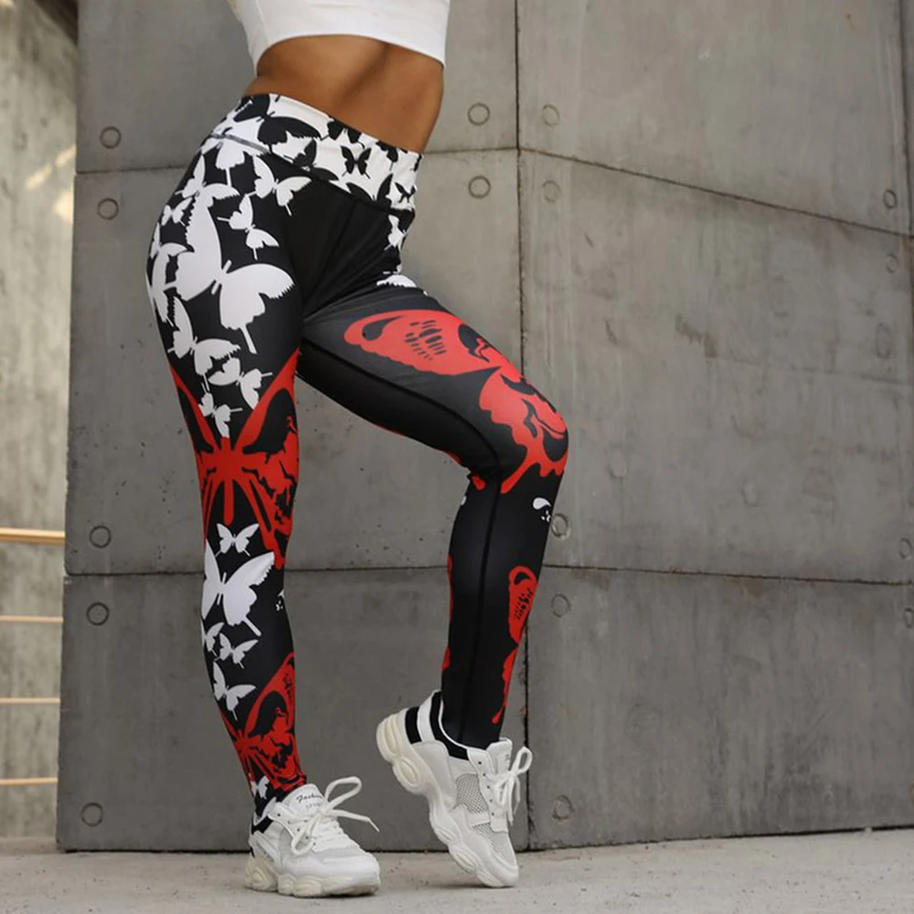 Printed Butterfly Tights Leggings Running Sports Fitness Pants Sexy Buttocks Leggings Women
Printed Butterfly Tights Leggings Running Sports Fitness Pants Sexy Buttocks Leggings Women